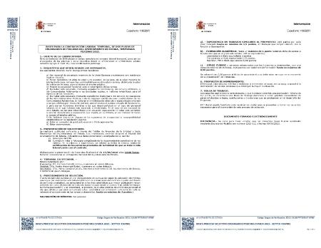 Imagen BASES PARA LA CONTRATACIÓN LABORAL TEMPORAL, DE DOS PLAZAS DE ENCARGADOS...