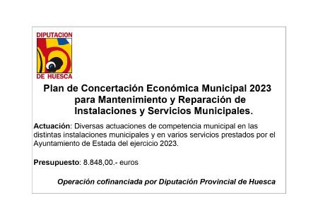 Imagen Plan de Concertación Económica Municipal 2023 para Mantenimiento y...