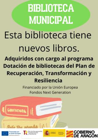 Imagen Dotación documental Biblioteca Municipal de Estada