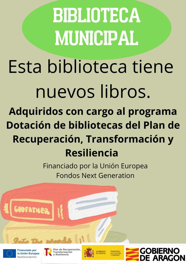 Imagen Dotación documental Biblioteca Municipal de Estada