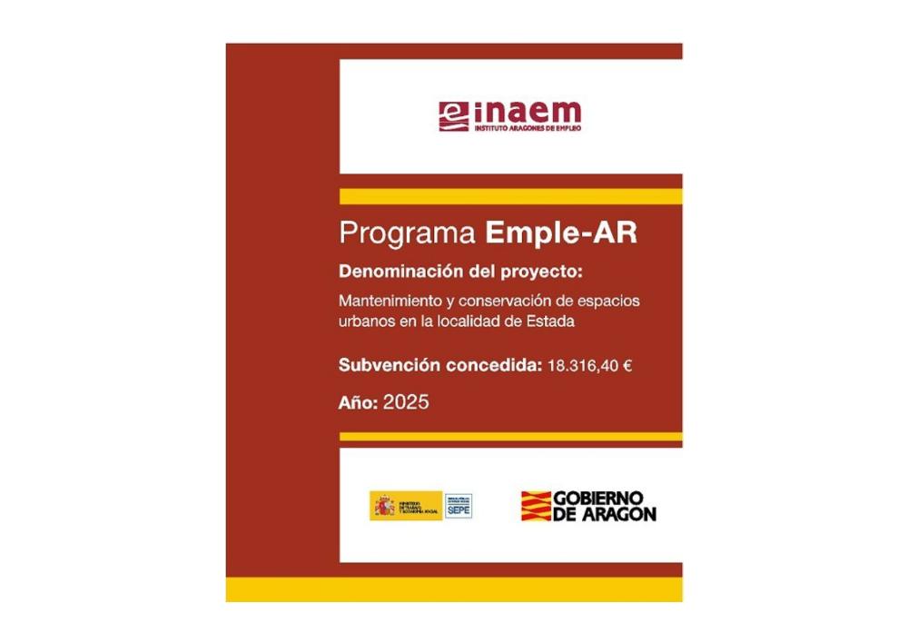 Imagen Cartel Programa Emple-AR - Estada