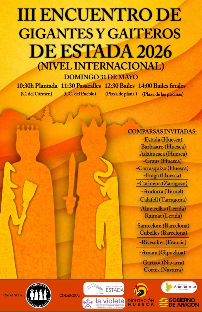 Imagen III ENCUENTRO DE GIGANTES Y GAITEROS DE ESTADA 2026